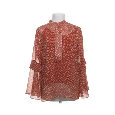 Blouse (Bruin, Meerkleurig) van Second Female Elastaan, Polyester
