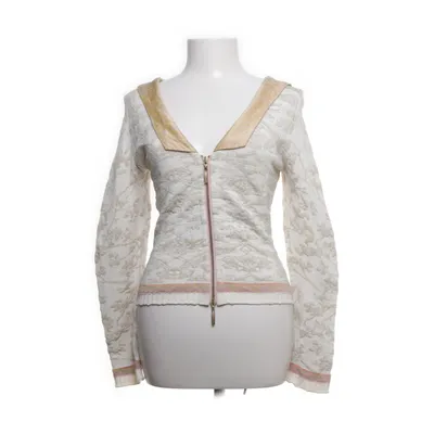 Kofta (Vit, Beige) från Eva & Claudi Polyester, Silke, Viskos