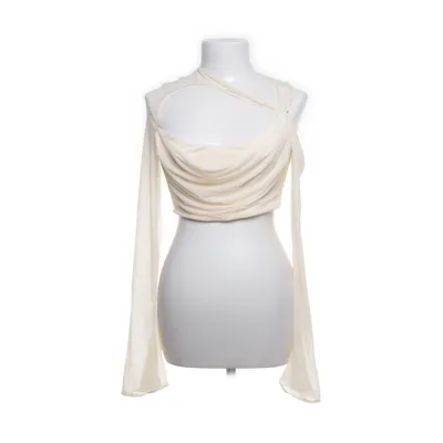 Crop top (Beige) van Oh Polly Nylon, Elastaan, Polyester