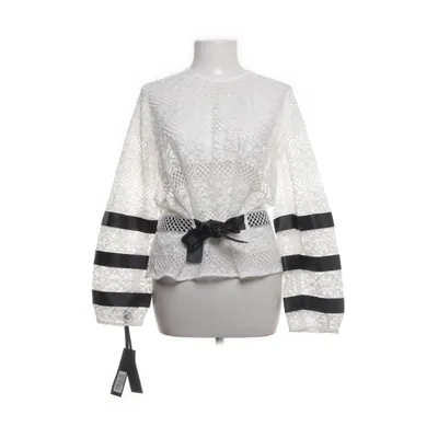 Blouse (White, Black) from Pinko Cotton, Polyester, Polyurethane