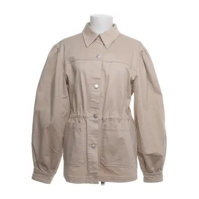 Jeansjacka (Beige) från Carin Wester Elastan, Bomull