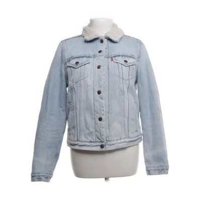 Fodrad jeansjacka (Blå) från Levi Strauss & Co Bomull, Polyester