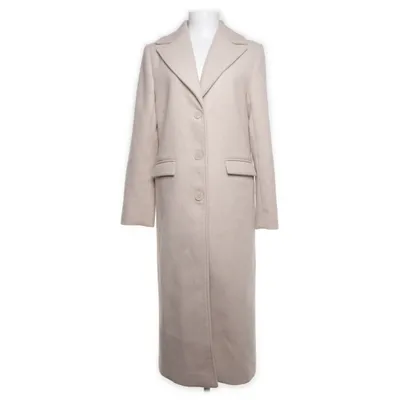 Coat (Beige) from NA-KD Polyester, Wool, Acrylic