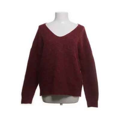 Pullover (Rød) fra MSCH Copenhagen Alpacauld, Elastan, Nylon, Uld
