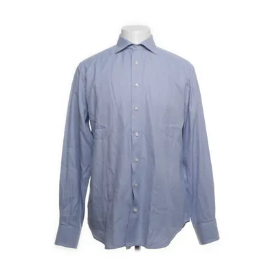 Shirt (Blue) from René Lezard Cotton