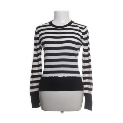 Sweater (Black, White) from XX by Mexx Cotton, Nylon