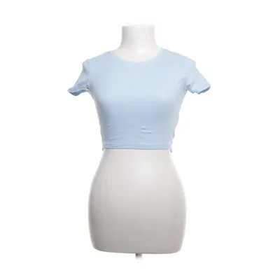 Crop top (Blauw) van FSBN Sister Katoen, Elastaan