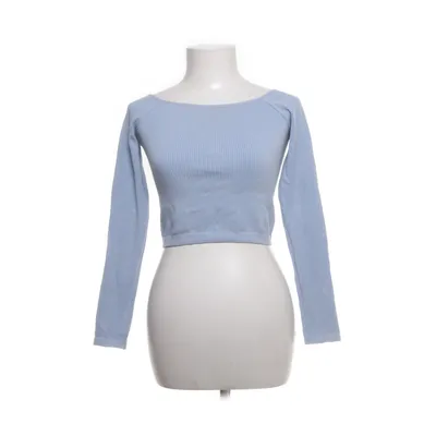 Crop top (Blauw) van Stradivarius