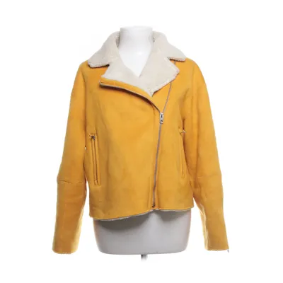 Shearlingjacka (Gul, Flerfärgad) från Zara Basic Outerwear
