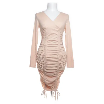 Jurk (Beige) van Fashion Nova Polyester, Elastaan