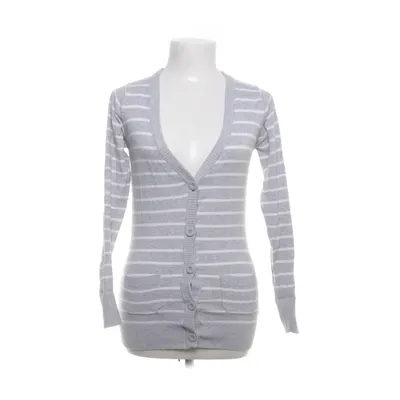 Cardigan (Gray, White) from Cubus Cotton, Polyamide, Elastane