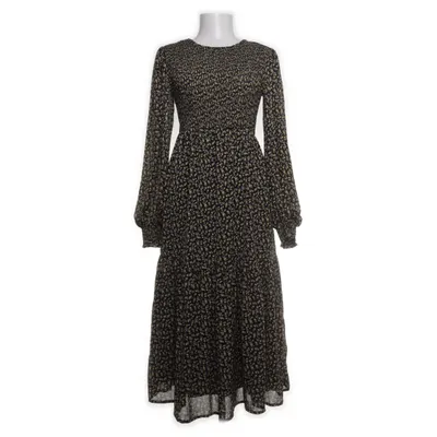Långklänning (Svart, Gul, Flerfärgad) från Nümph Polyester, Viskos