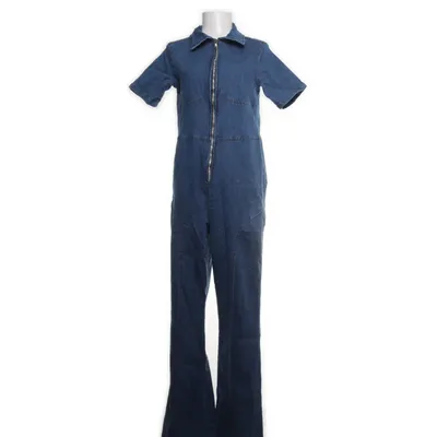 Byxdress (Blå) från Boohoo Bomull, Elastan