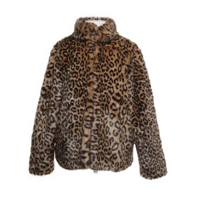 Vinterjakke (Sort, Beige, Brun) fra Bik Bok Akryl, Polyester
