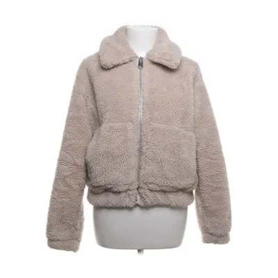 Jacket (Beige) from Urban Outfitters Polyester, Acrylic, Cotton