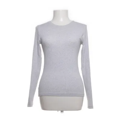 Långärmad t-shirt (Grå) från Basic Apparel Ekologisk bomull, Elastan