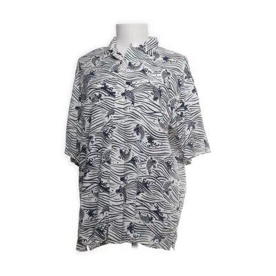 Blouse (Blauw) van Uniqlo Viscose