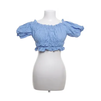 Crop top (Blå) från Zara Bomull