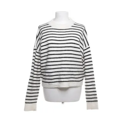 Pull-over (Blanc, Noir) de NA-KD Acrylique, Polyester