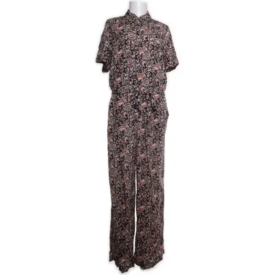 Maxi jurk (Zwart, Roze) van Soaked in Luxury Viscose