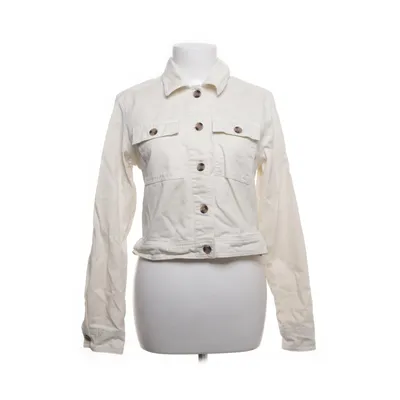 Veste en jean (Blanc) de Denim Miss Selfridge Coton