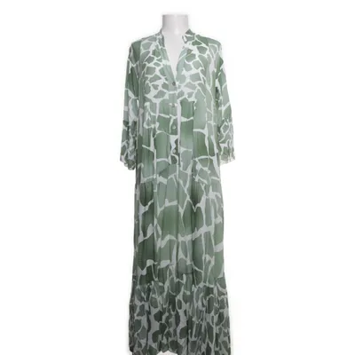 Maxi dress (Green, White) from Made in italy Viscose