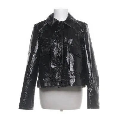 Jacket (Black) from Sézane Acetate, Cotton, Polyurethane, Viscose