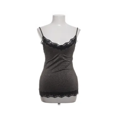 Tank Top (Brown, Black) from Tezenis Elastane, Metallic fiber, Polyester, Viscose