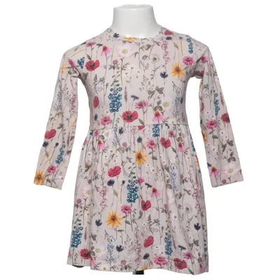 Robe (Beige, Multicolore) de Name It Élasthane, Coton biologique
