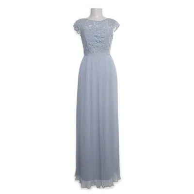 Aftenkjole (Blå) fra H&M Party Polyester, Viscose, Bomuld, Polyamid