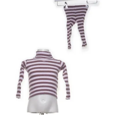 Ensemble (Blanc, Marron) de Lili Gaufrette Coton, Élasthane