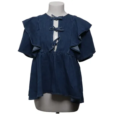 Top (Blue) from Carin Wester Cotton, Lyocell, Polyester, Viscose