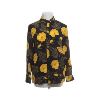 Shirt (Zwart, Geel, Meerkleurig) van Ganni Zijde