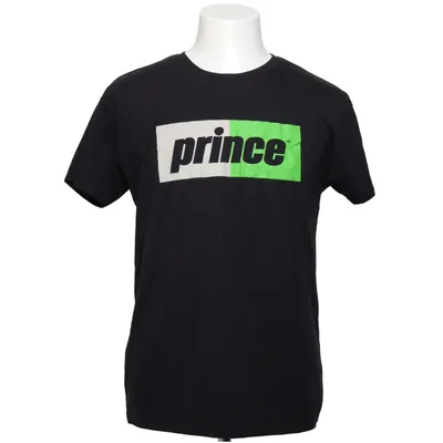 T-shirt (Noir) de Prince Coton, Polyester