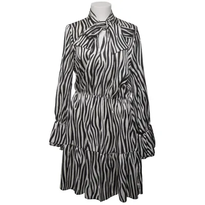 Jurk (Zwart, Wit) van Blu Royal Polyester