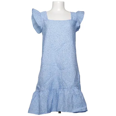 Dress (Blue, White) from Ichi Polyester