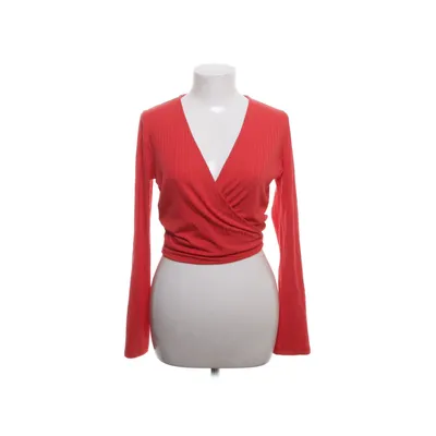 Slå-om top (Rød) fra NA-KD Acetat, Elastan, Polyester, Viscose