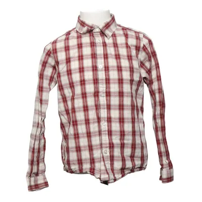 Shirt (Red, Beige) from H&M Cotton