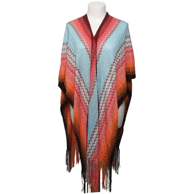 Poncho (Blue, Pink, Multicolored) from Missoni