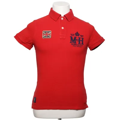 Poloshirt (Rot) von Morris Gent's Baumwolle