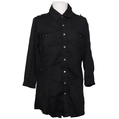 Shirt dress (Black) from Onado Cotton