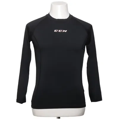 Haut thermique (Noir) de CCM Élasthane, Polyester