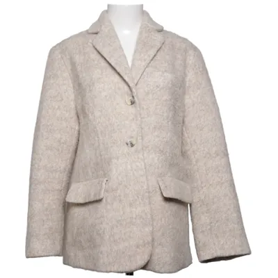 Blazer (Beige) de Meotine Élasthane, Polyester, Laine