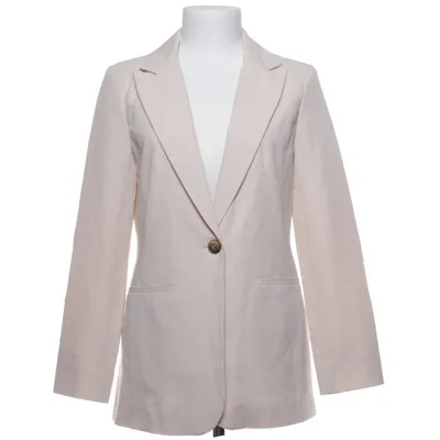 Kavaj (Beige) från Miss Selfridge Elastan, Polyester, Viskos