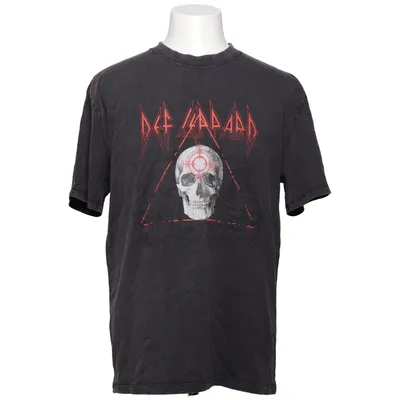 T-shirt (Grå) fra Def Leppard Bomuld