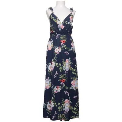 Maxi dress (Blue, Multicolored) from Via Veneto Elastane, Polyester