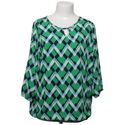 Blouse (Groen, Meerkleurig) van Fransa Polyester