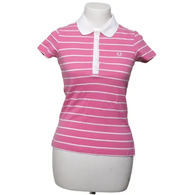 Polo (Rose, Blanc) de Fred Perry Coton