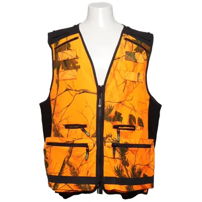 Ydervest (Orange, Sort) fra Swedteam Polyester