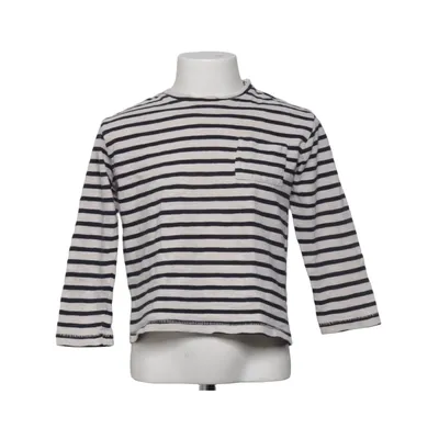 Långärmad t-shirt (Beige, Svart) från Zara Bomull